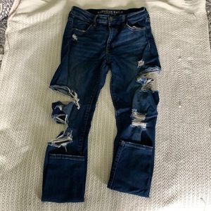 AE ripped skinny jeans